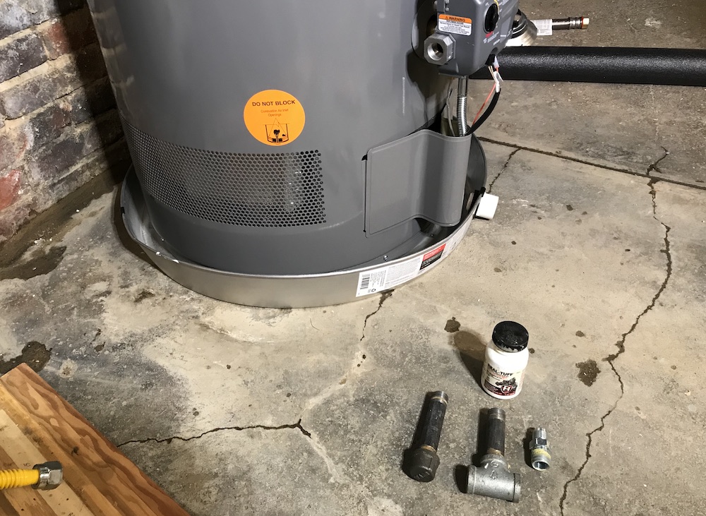 replace a water heater
