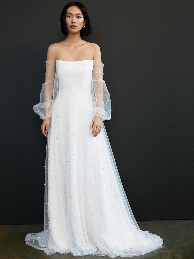 свадебные платья 2020 модные тенденции
