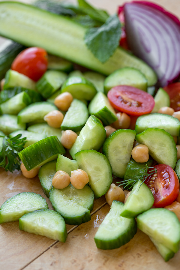 Cucumber Salad Ingredients 