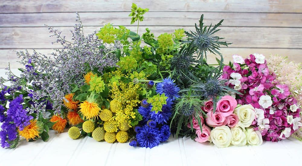 how to make a wildflower bouquet - flowers 1000