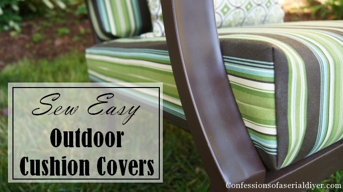 Sew Easy Outdoor Cushion Tutorial