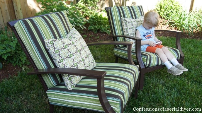 How to sew outdoor cushions the easy way!