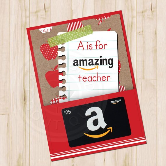 Amazing gift card holder Awesome Teachers’ Day Gift Ideas with Thank You Cards
